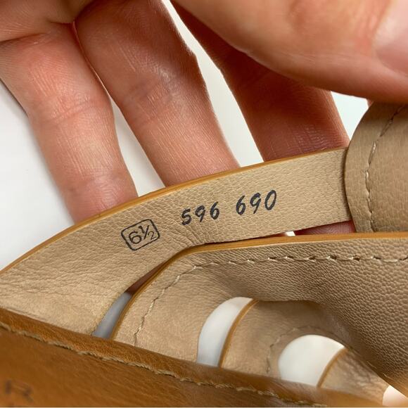 KENNEL & SCHMENGER Kito Leather Sandals Cognac DE 6.5 / US 9? - Picture 5 of 7